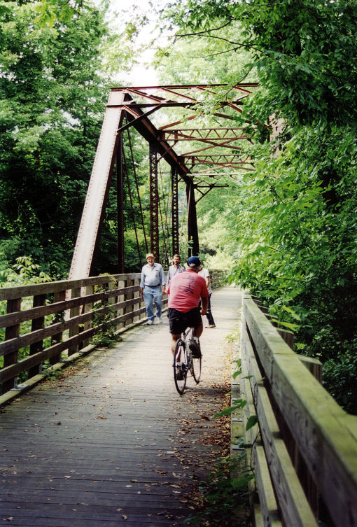 Biking the Virginia Creeper Trail